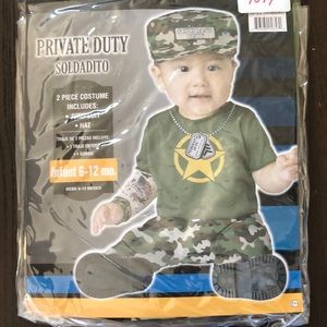 NWT - “Private Duty” soldier costume - 2 pieces